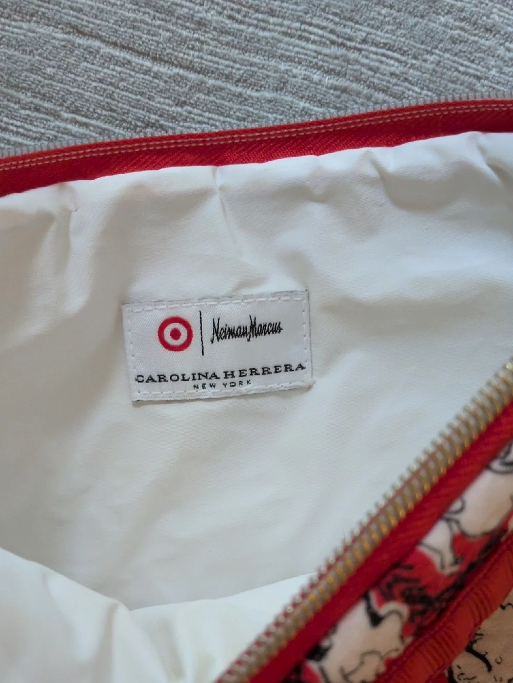 Carolina Herrera for Target Pouches